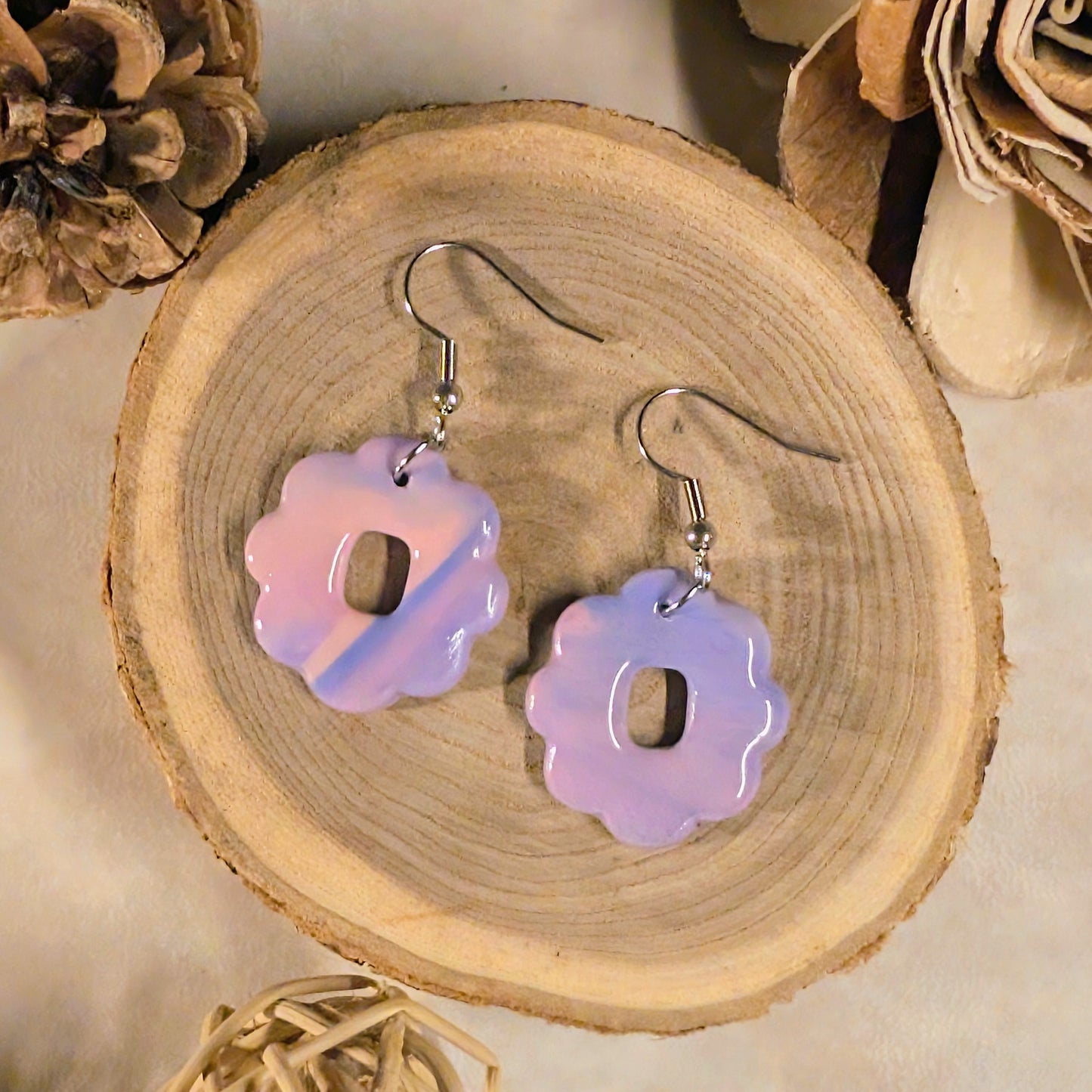 Boucles d’oreilles - Bubble Gum (C)