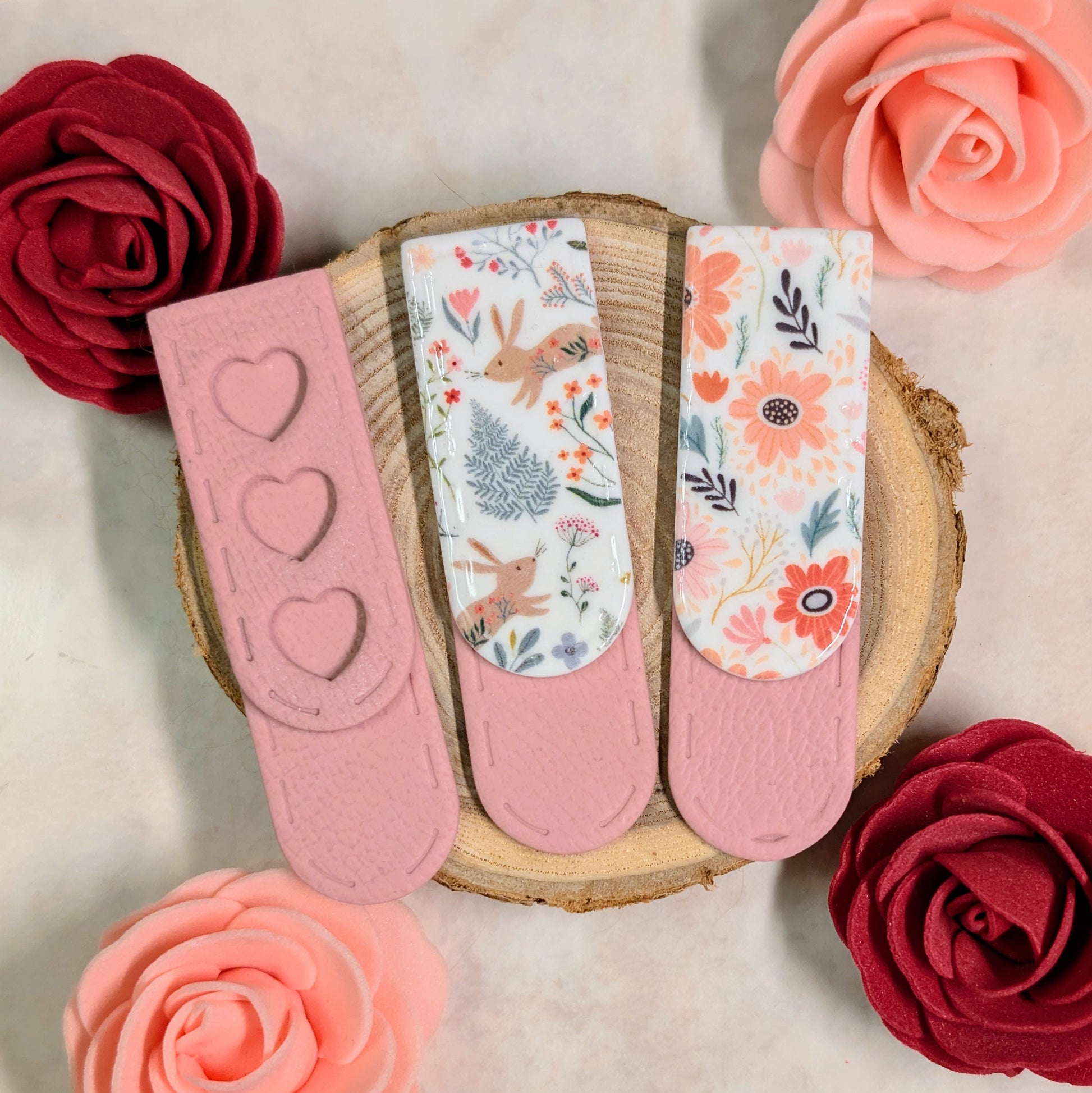 Marque-pages artisanaux - trio