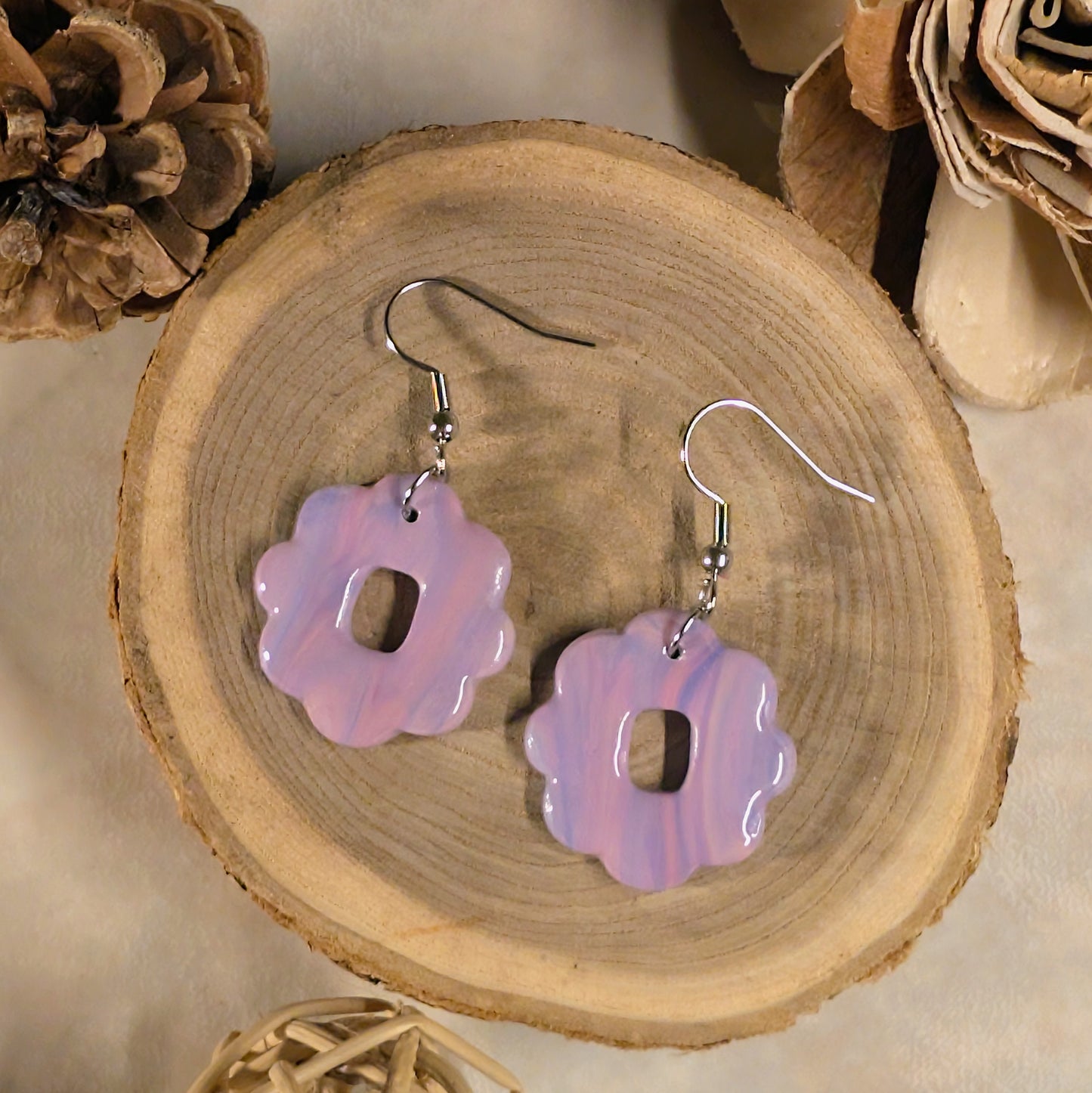 Boucles d’oreilles - Bubble Gum (B)