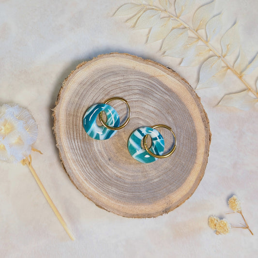 Pampille - Anneau turquoise