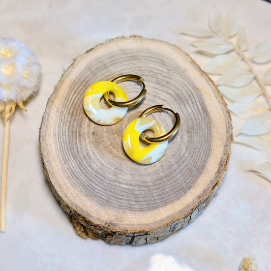Pampille citron jaune
