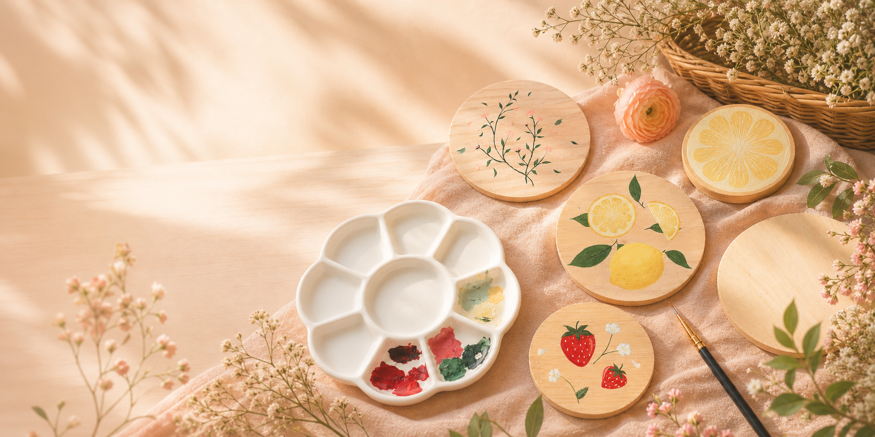 Banniere atelier pastel Bloom Atelier