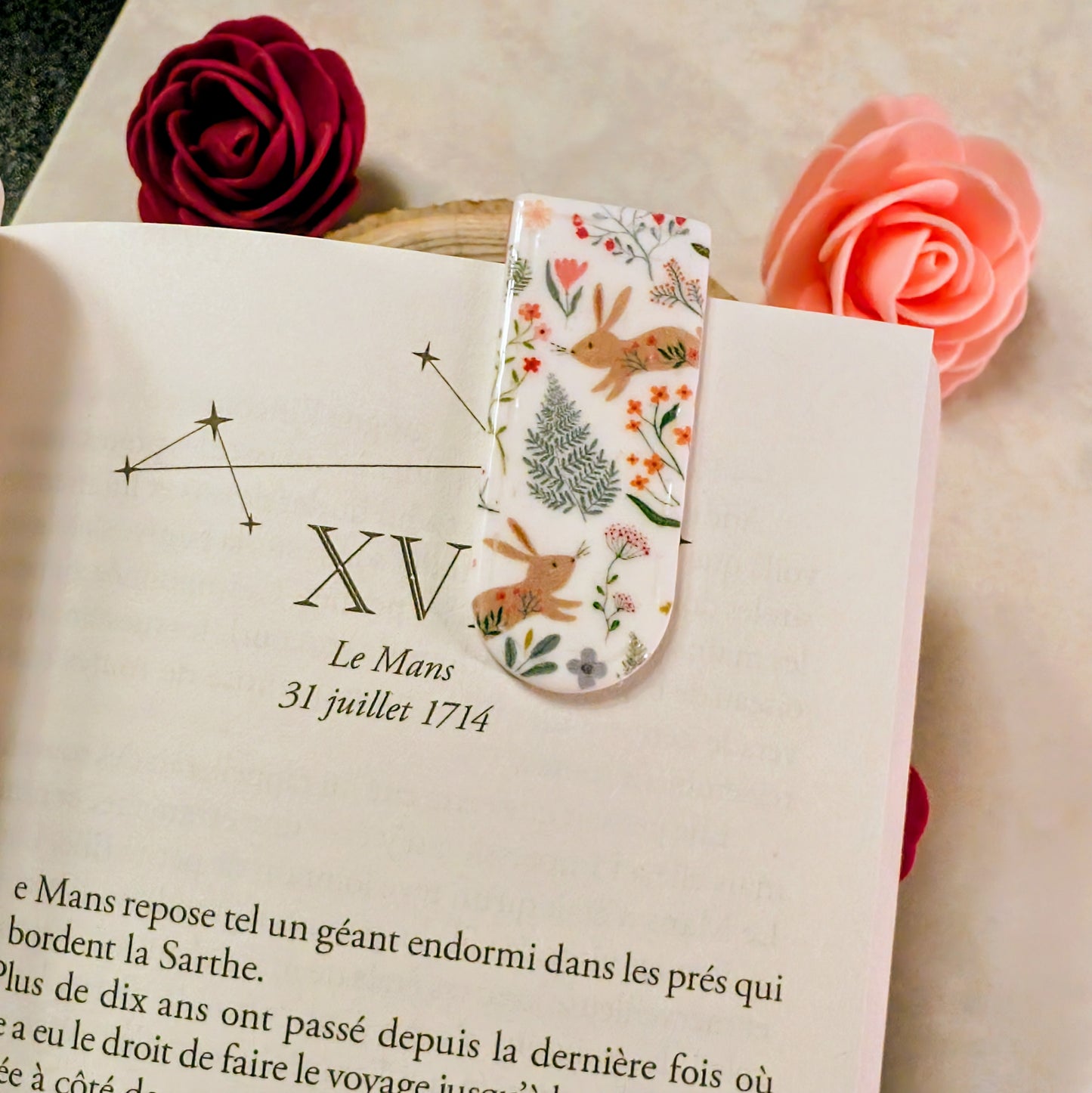 Marque-page lapin