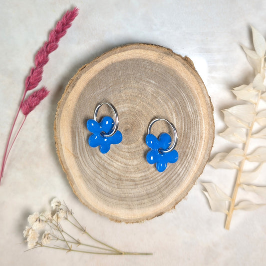 Pampille - Fleur bleu roi