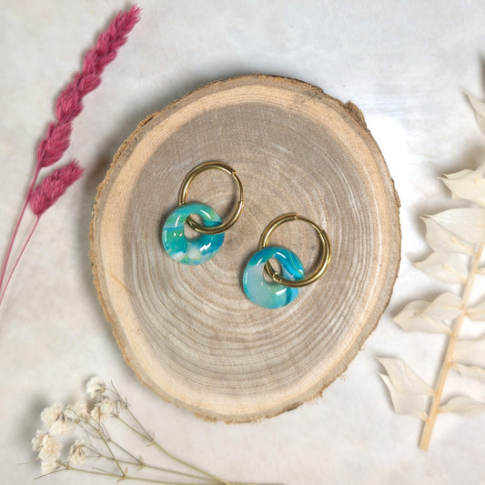 Pampille - Vague turquoise