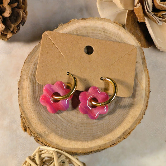 Pampille - Fleur rose